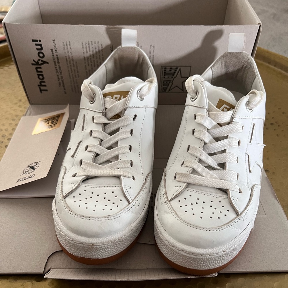 GOLDEN GOOSE Woman Yeah Style in Optic White Size 41